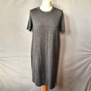 Uniqlo Merino Wool Dress Size Large Grey - Picture 1 of 8