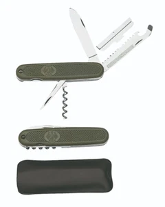 Bundeswehr Messer BW Taschenmesser Säge Feile Schraubenzieher Korkenzieher - Bild 1 von 1