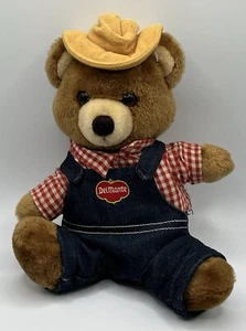 DelMonte Plush Bear Product of Korea Synthetic Fibers Tush Tag See Descriptions - Picture 1 of 12