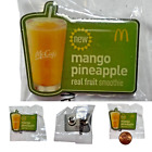 McDonalds MANGO PINEAPPLE REAL FRUIT SMOOTHIE Enamel Lapel Pin NEW IN SEALED PKG