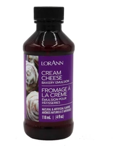 LorAnn Bakery Emulsions Natural & Artificial Flavor 4oz-Cream Cheese - Picture 1 of 3
