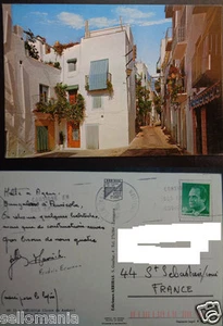 POSTAL DE PEÑISCOLA CALLE TIPICA CASTELLON POSTCARD POSTKARTE            CC03191 - Bild 1 von 1