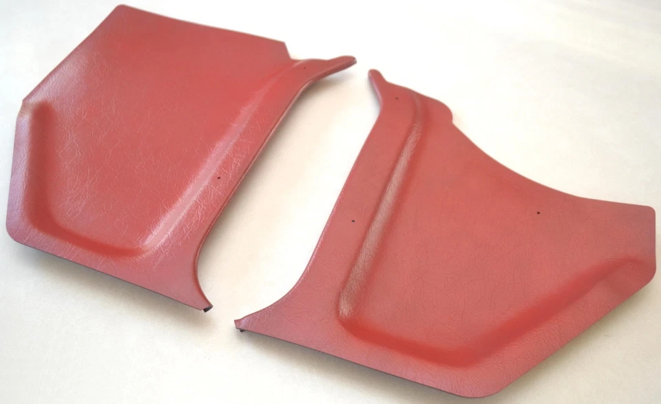 New 1960-1964 Ford Galaxie Red Kick Panels, 1961 1962 1963 Mercury, 1960 Edsel - Image 1 of 4