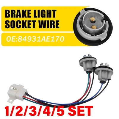 Enchufe de luz de freno y arnés de cables para Subaru Legacy Outback 2000-2004 1-5SET Foto 1 de 4