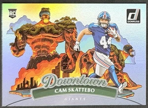 Cam Skattebo Panini Donruss Downtown SSP CaseHit Giants Rookie 2025 - Imagen 1 de 2