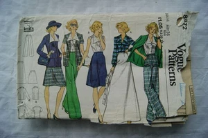 Vintage: Vogue Muster Nr. 8872 Misses Jacke Rock Bluse Hose, Gr. 16, 97cm - Bild 1 von 1