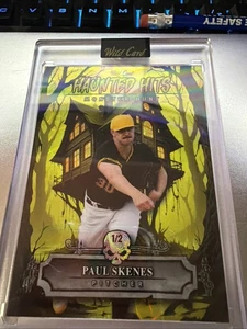 2025 Wild Card Paul Skenes Haunted Hits Monster Hunt 1/2 - Bild 1 von 2