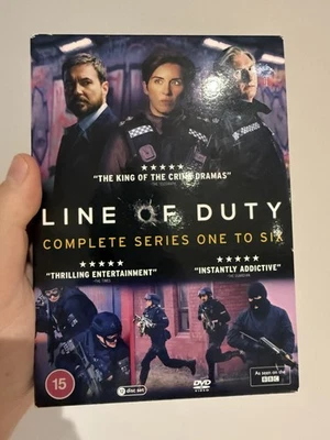 Line of Duty Series 1-6 Complete DVD Set bbc tv lovely condition - Image 1 of 2