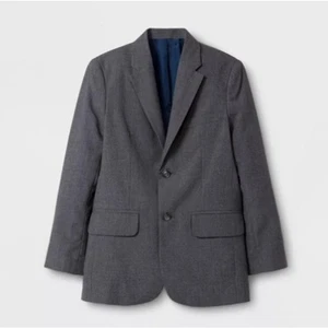 Boys' Suit Jacket Gray Size 8 Husky - New - Cat & Jack - NWT - Picture 1 of 5