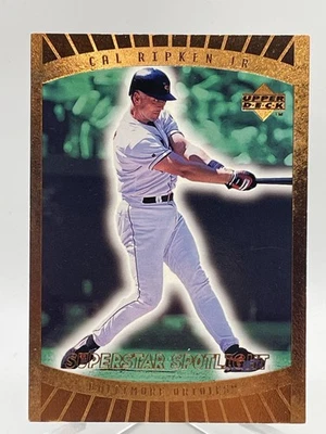 Cal Ripken Jr. 1999 Upper Deck Ovation Superstar Spotlight #83 HOF 1 - Image 1 of 3
