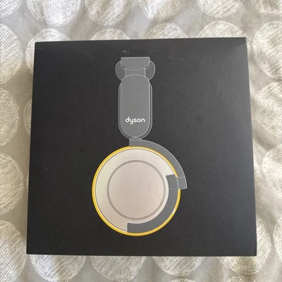 NEW Dyson OnTrac Noise Cancelling Wireless Headphones CNC Aluminum Chrome Yellow - Image 1 of 4