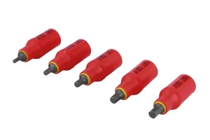 Set Di Chiavi A Bussola Esagonali Isolate Laser 3/8"D 5 Pezzi 8526 - Picture 1 of 1