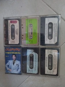 lot of 6 music cassettes by ADRIANO CELENTANO - Picture 1 of 8