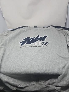 Vintage FUBU grey Embroidered crewneck sweatshirt Sports Supplier Size XXXL Nice - Picture 1 of 16