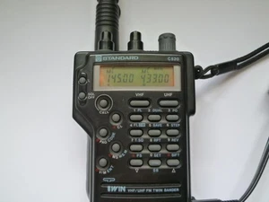 Transceptor de mano estándar C520 Vhf/Uhf radioaficionado portátil bidireccional - Imagen 1 de 10