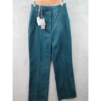 NWT ALBERTA FERRETTI Women's Tailored Trousers IT40 US4 UK8 S Made Italy - Image 1 of 4