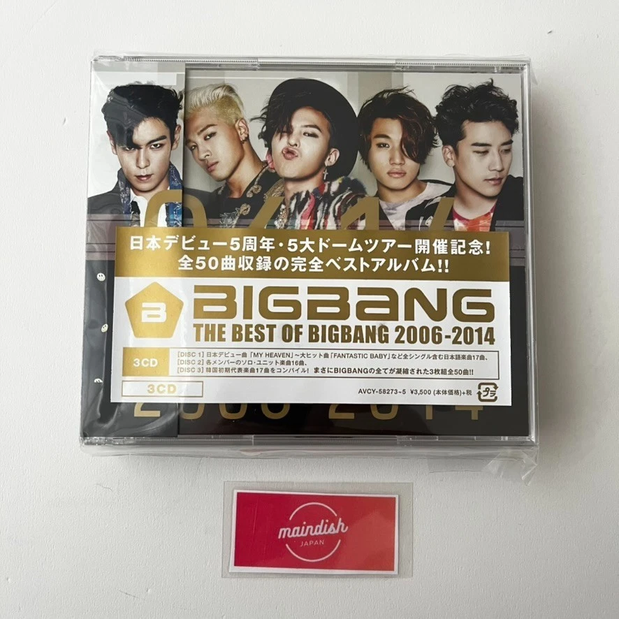 The Best of BIGBANG 2006-2014 3 CD Japan Avcy-58273 4988064582730