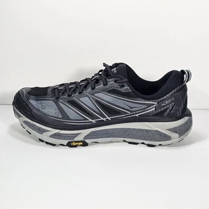 Hoka One One Mafate Speed 2 Sneaker Shoes Unisex Black Castlerock Sz USW14 / M13 - Picture 1 of 10