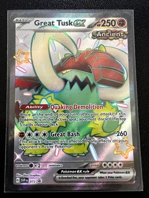Great Tusk ex - Promo SV: Scarlet & Violet Promo Cards 072 NM/MT - Image 1 of 2