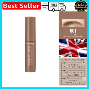Rimmel Wonder'Full Brow Gel - Light Shade with Fibres for Perfectly Plumped Look - Picture 1 of 11