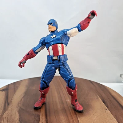  Figura de acción Hasbro Marvel The Avengers Capitán América 2012 10" - ¡Habla! Foto 1 de 4