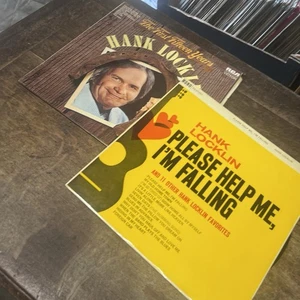 BULK BUY JOB LOT Hank Locklin 2x 12” Vinyl Album Compilations Country Folk Easy - Picture 1 of 12