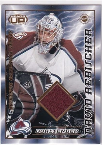 03/04 PACIFIC HEAD'S UP DAVID AEBISCHER GAME JERSEY /1200 #7 - Picture 1 of 1