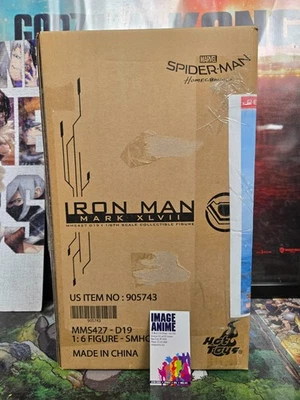 Hot Toys «Человек-паук: возвращение домой» Железный человек Марк XLVII (новый запечатанный) - Изображение 1 из 4