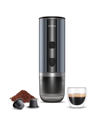 便携式浓缩咖啡机,20 巴电动浓缩咖啡机适用于 Trave...快速发货 — 第 1/4 张图片