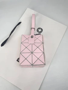 BAO BAO ISSEY MIYAKE Pink Wrist Bag Mini Handbag Outlet Products NWT - Picture 1 of 7