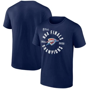 Men's Fanatics Navy Oklahoma City Thunder 2025 NBA Finals Champions Offensive - Picture 1 of 4