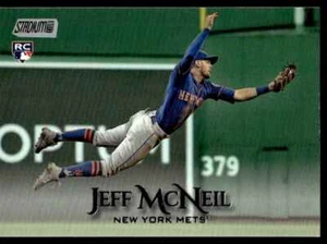 2018 TOPPS STADIUM CLUB ROOKIE Jeff McNeil New York Yankees #286 R84 - Picture 1 of 2