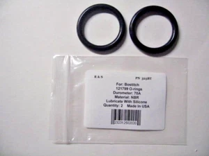 2 Compatible Bostitch 121799 O-Rings / R&S 323BT / NBR Material - Picture 1 of 2