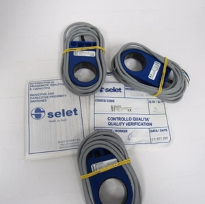 SELET INDUCTIVE RING TYPE PROXIMITY SWITCHES EN 60947-5-2, QTY 3 - Picture 1 of 6