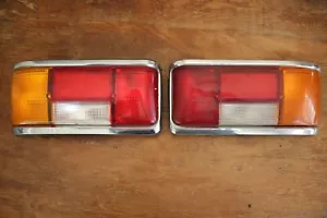 Pair OEM Mercedes Benz W114 W115 Tail Light Assembly W/ Lens Left Right 230 250 - Picture 1 of 13