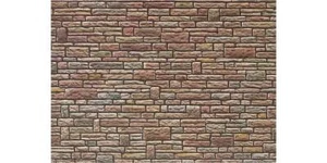 Faller 170604 Mauerplatte, Sandstein, grün-gelb-braun, 250 x 125 mm, H0 - Bild 1 von 1