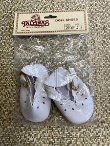 Tallina’s Size 4 White Mary Jane Shoes For Meadow Dolls And Similar New In Pack - Picture 1 of 2