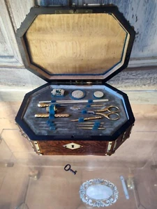 Beau coffret necessaire à couture XIXème - Picture 1 of 24