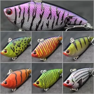 Señuelo de pesca cebo sin labios con señuelo hundimiento 2 1/4 pulgadas 1/3 oz lubina pesca L540 - Imagen 1 de 112