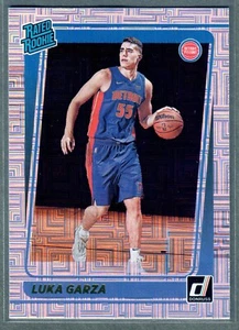 Pistones Donruss Luka Garza 2021-22 clasificación Rookie Choice SP - Imagen 1 de 2