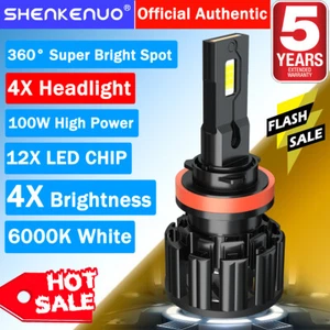 Para Chevy Malibu LTZ 2008-2012 Combo H9 H11 Bombilla Faro LED Luz Alta Baja F15 - Imagen 1 de 14