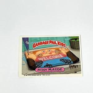 Garbage Pail Kids 244b Muddy Maude 1986 GPK Sticker - Picture 1 of 3