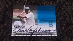 RACHEL ROBINSON SIGNED AUTO HOF JACKIE 2012 TOPPS CAREER DAY BASEBALL CARD CD-19 - Picture 1 of 2