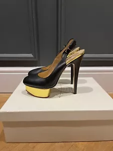 charlotte olympia dolly slingback Eu-38, Barely Worn, Bought From Selfridges. - Picture 1 of 6