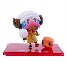 Anime One Piece Zero Tony Chopper Cotton Candy Cute Replace 7cm Statue GK Figure