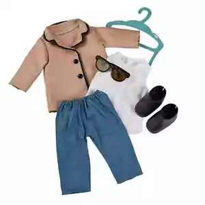 Juego de moda My Life As Peacoat para muñeca de 18", 6 piezas incluidas - Imagen 1 de 10