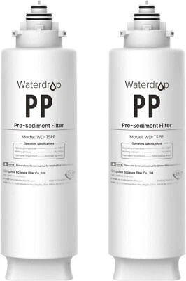 Waterdrop TSPP Under Sink Sediment Water Filter, Replacement TSU-W 3-Stage - Image 1 of 4