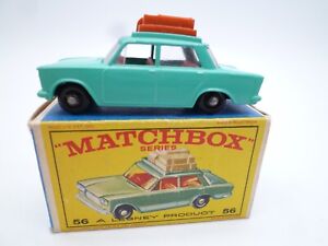 VINTAGE MATCHBOX LESNEY No.56b FIAT 1500 IN ORIGINAL BOX 1965