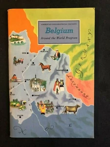 Sociedad Geográfica Americana Alrededor del Mundo -- Bélgica - Imagen 1 de 2