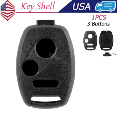 Replacement For 2007 2008 2009 2010 2011 Honda CR-V Remote Key Fob Shell Case - Image 1 of 4
